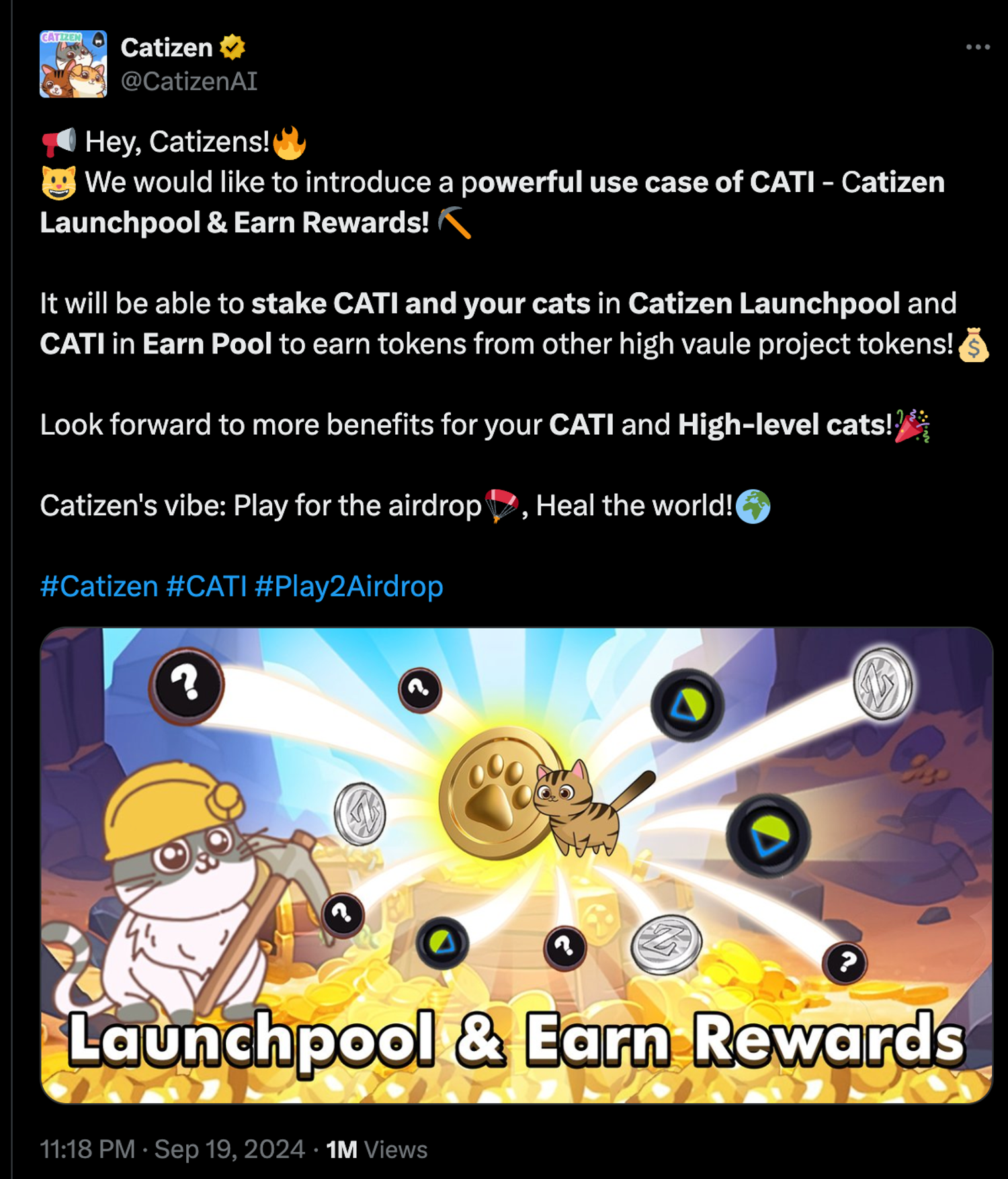 CATI & HMSTR Token Analysis
