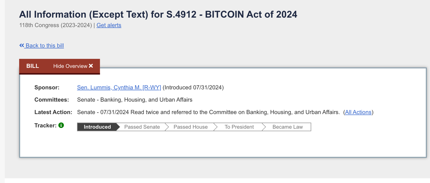 What is a National Strategic Bitcoin Reserve?